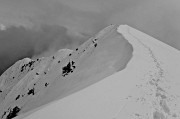 Salita 'invernale' con un bel po' di neve sul PIZZO BACIAMORTI il 17 aprile 2012 - FOTOGALLERY